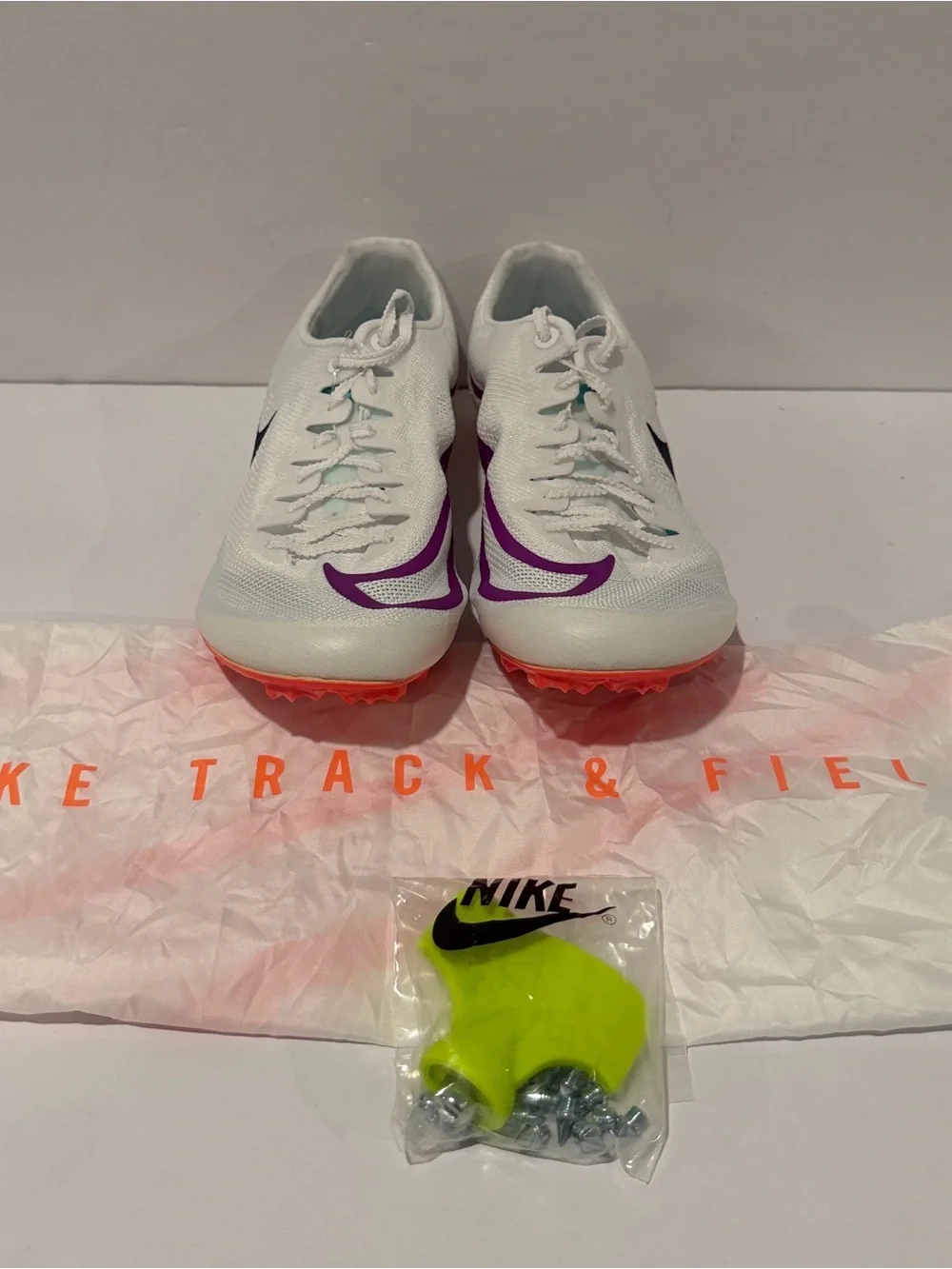 Nike Zoom Ja Fly 4 'White Bright Crimson Obsidian' Sz: 7.5 (DR2741-101)